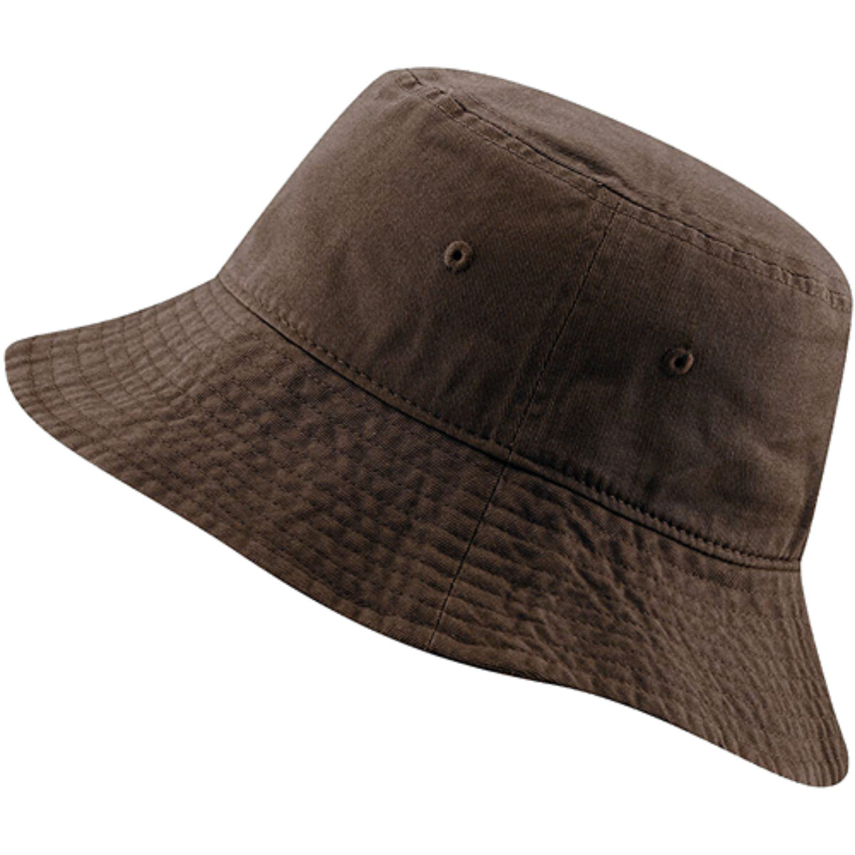 Lightweight Fabric with The Cotton Winter Worm Bucket Hat, Brown